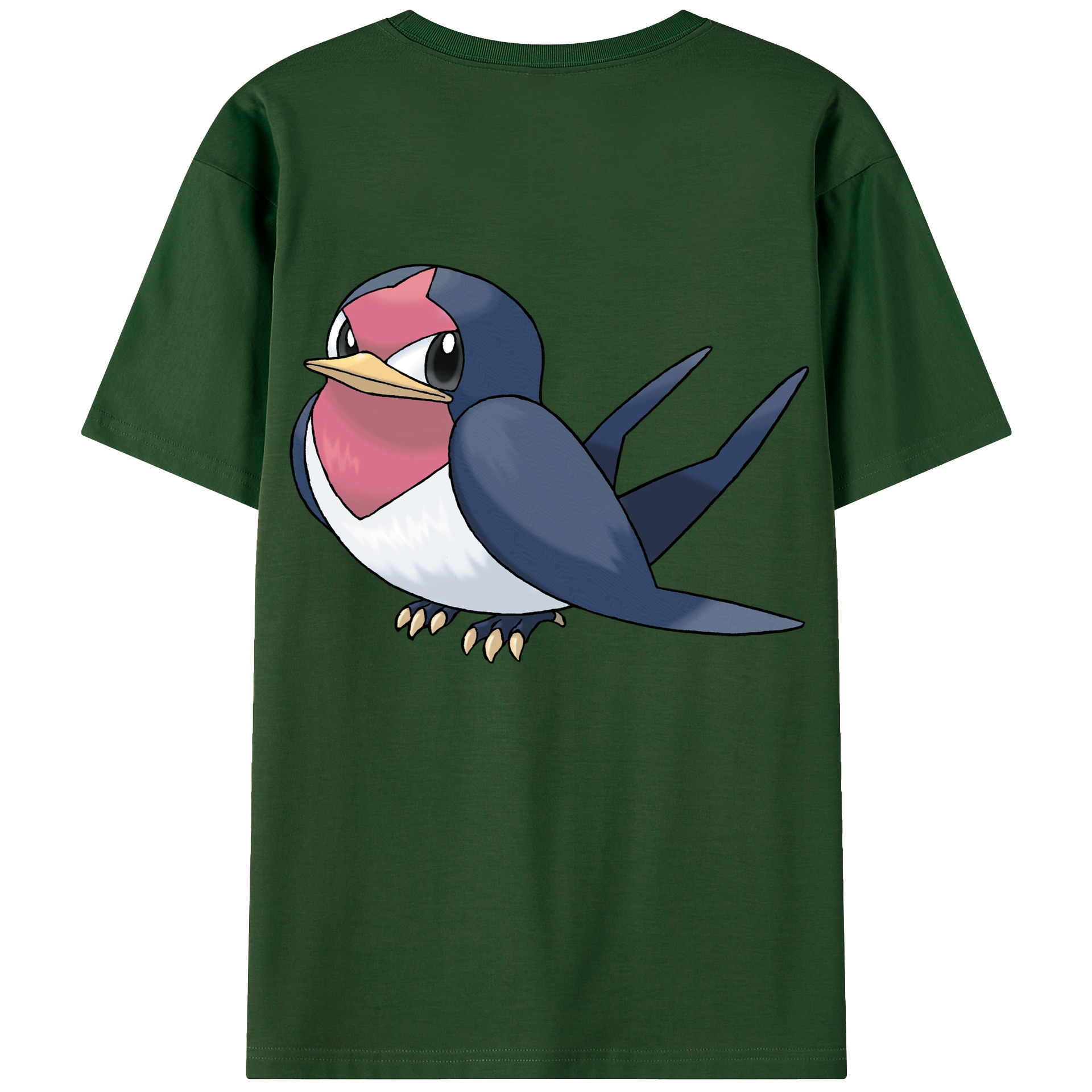 （画像用） ポケットモンスター Pokémon 綿100％半袖Tシャツ（背面プリント）